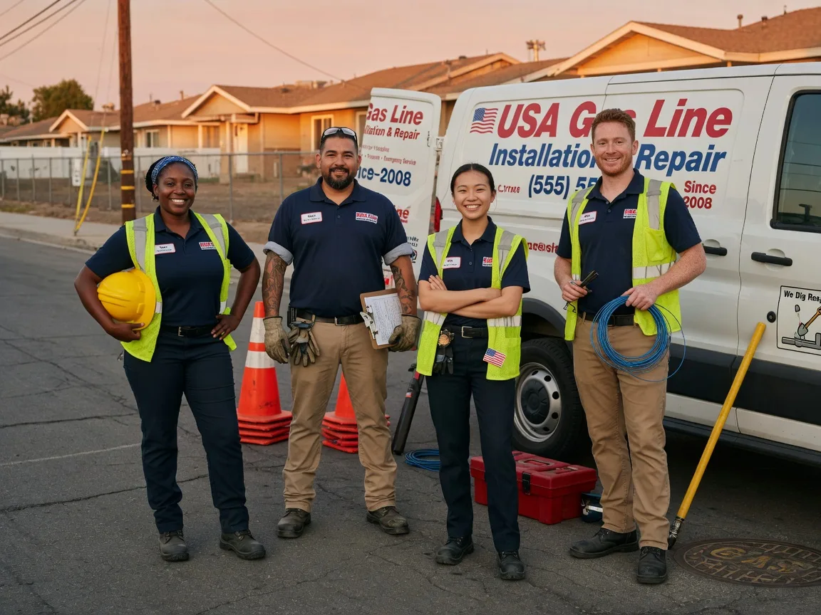 Gas Line Installation company in Mount Solon, VA